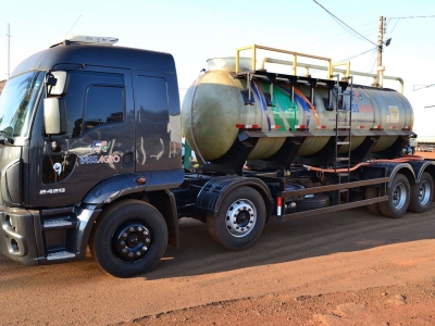 Tanques de Transporte em Fibra de Vidro Unifibra