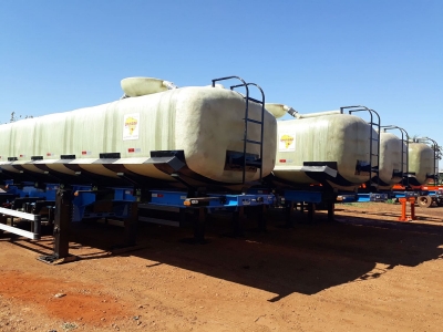 Tanques de Transporte em Fibra de Vidro Unifibra