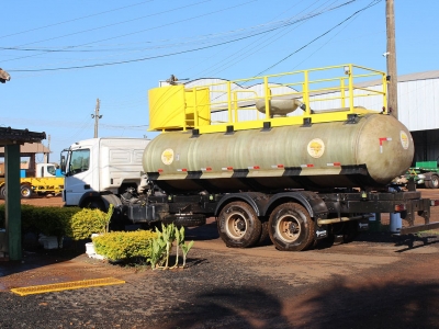 Carreta Bombeiro Pipa em Fibra de Vidro