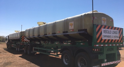 Tanques de Transporte em Fibra de Vidro